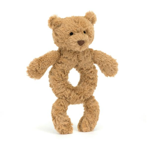 JellyCat Bartholomew Bear Rattle