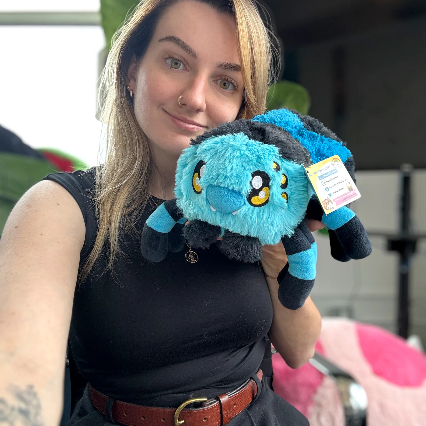 Squishable Mini Blue Spider