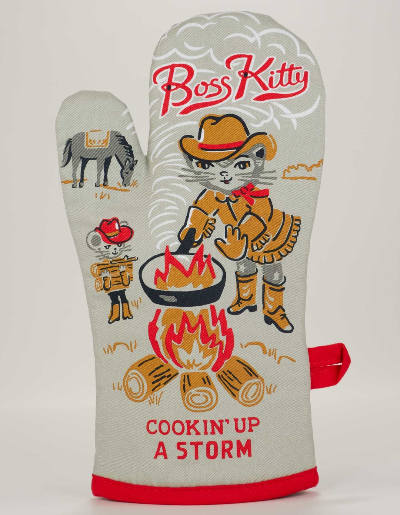 Blue Q Oven Mitt Boss Kitty