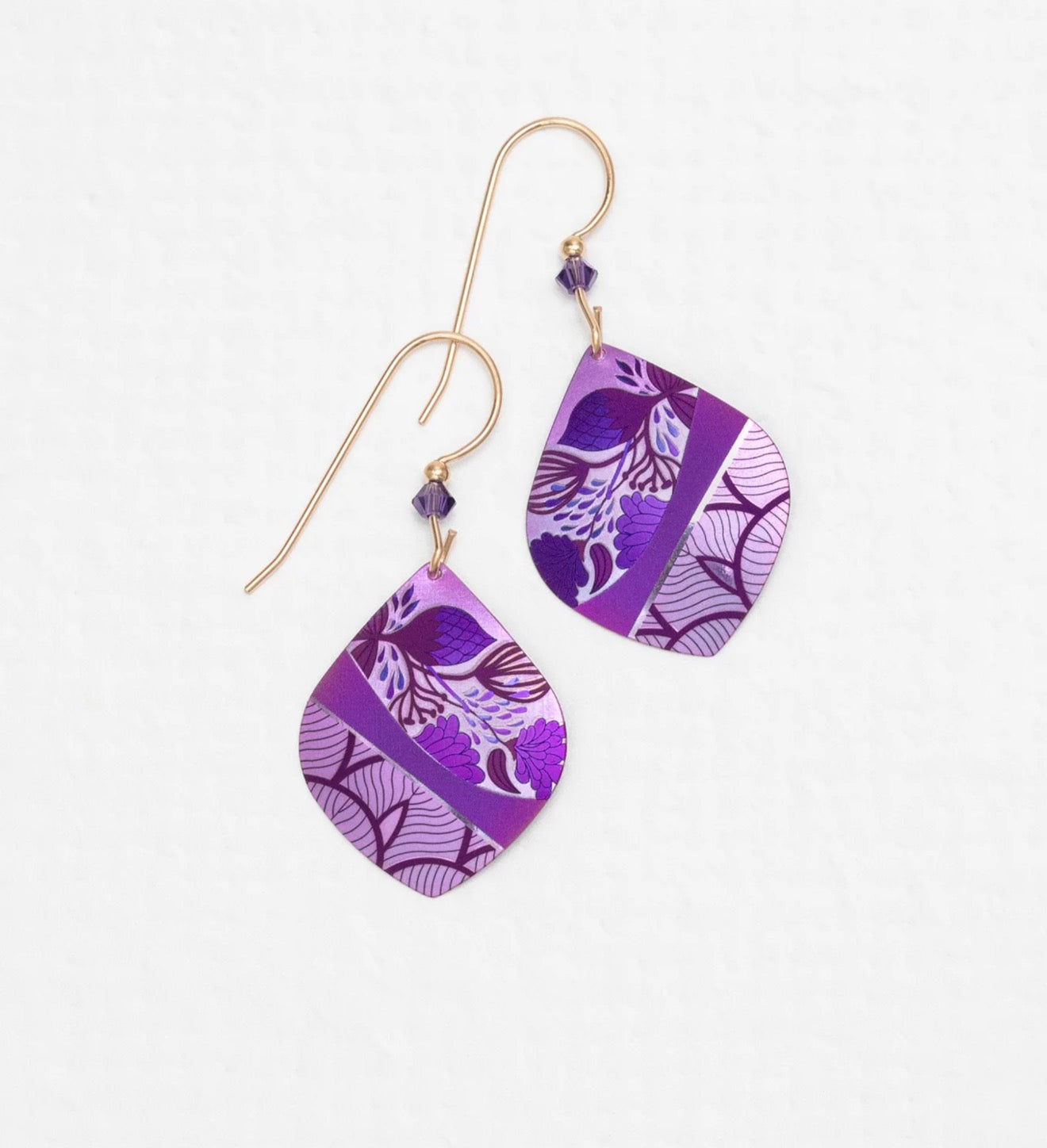 Holly Yashi Lani Earrings Violet