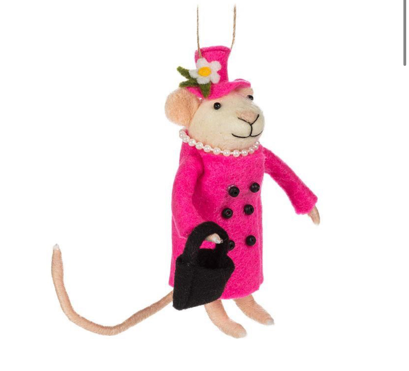 Queen Mouse Ornament