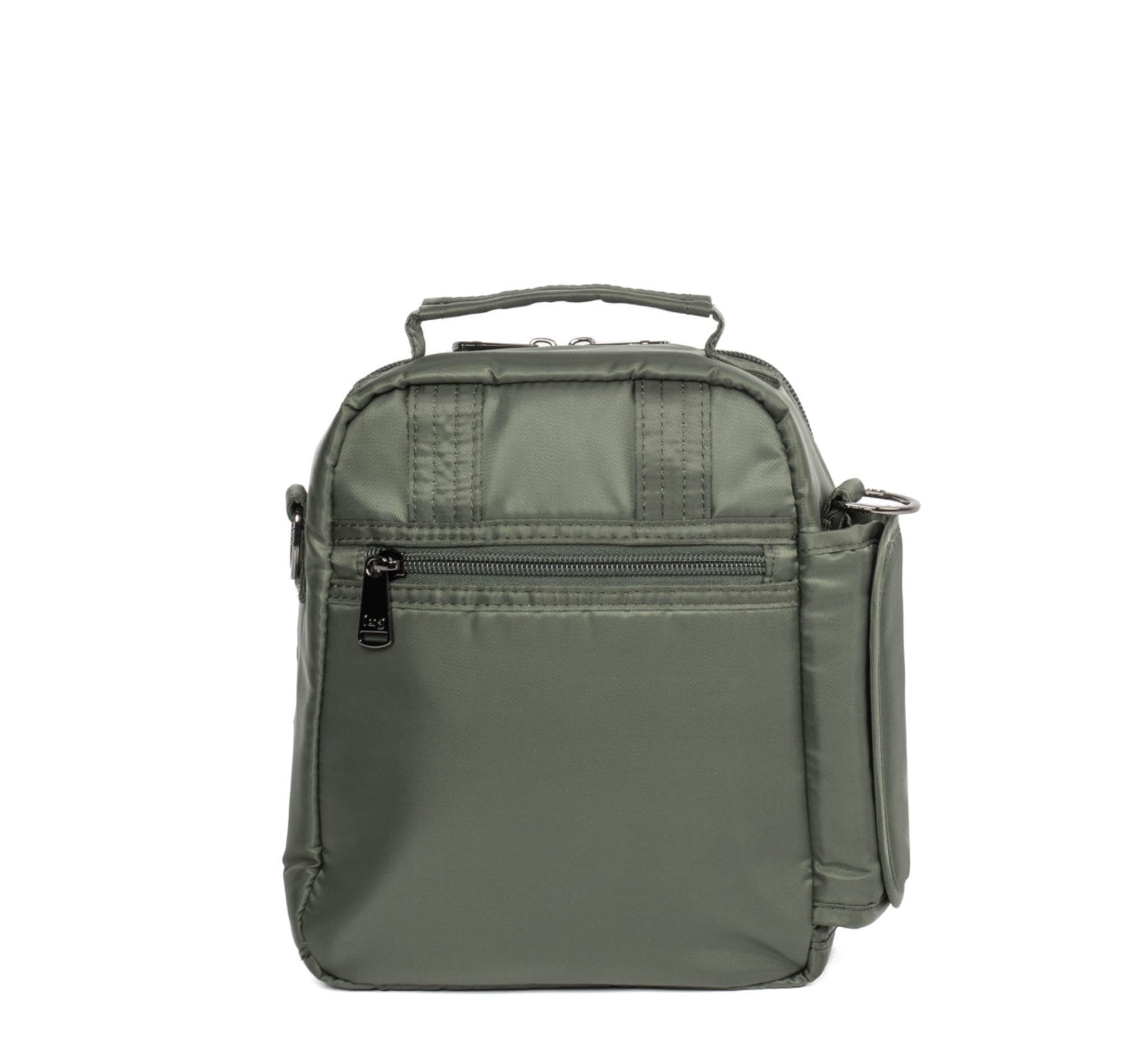 Lug Flapper Crossbody Bag Olive