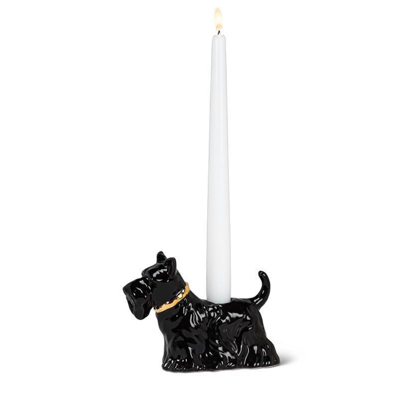Scottie Dog Taper Holder