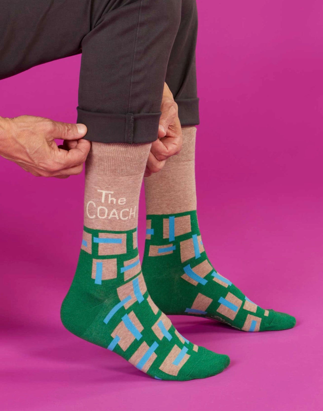 Blue Q The Coach Men's Socks