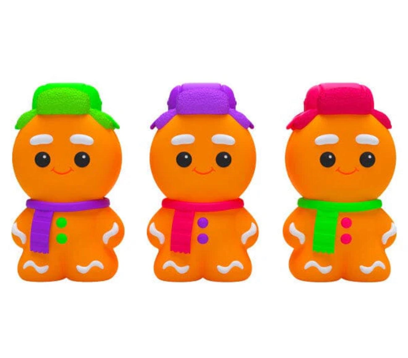 Nee Doh Squishmas Ginger Glowman