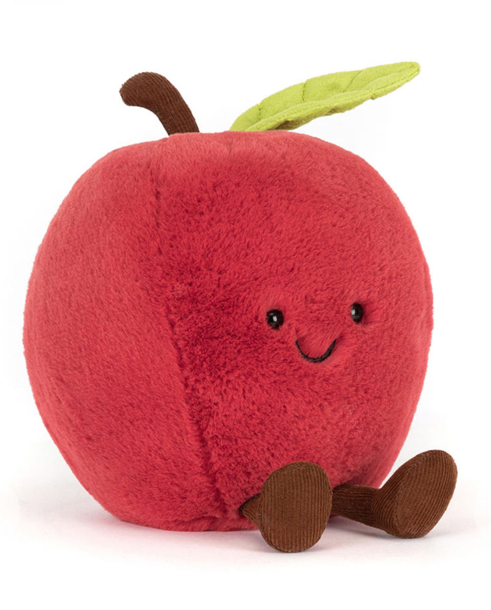  Amuseables Apple　ジェリーキャット　果物リンゴ Jellycat Amuseables Apple – La Di Da Boutique
