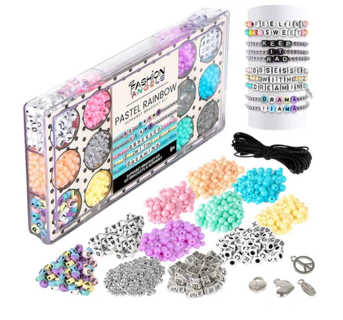 Friendship Bracelet Making Kit Jewelry Making Kit Alphabet Beads Girls Gift  Beads Kit Letter Beads Embroidery Floss Kids Beads Bracelets -  Canada