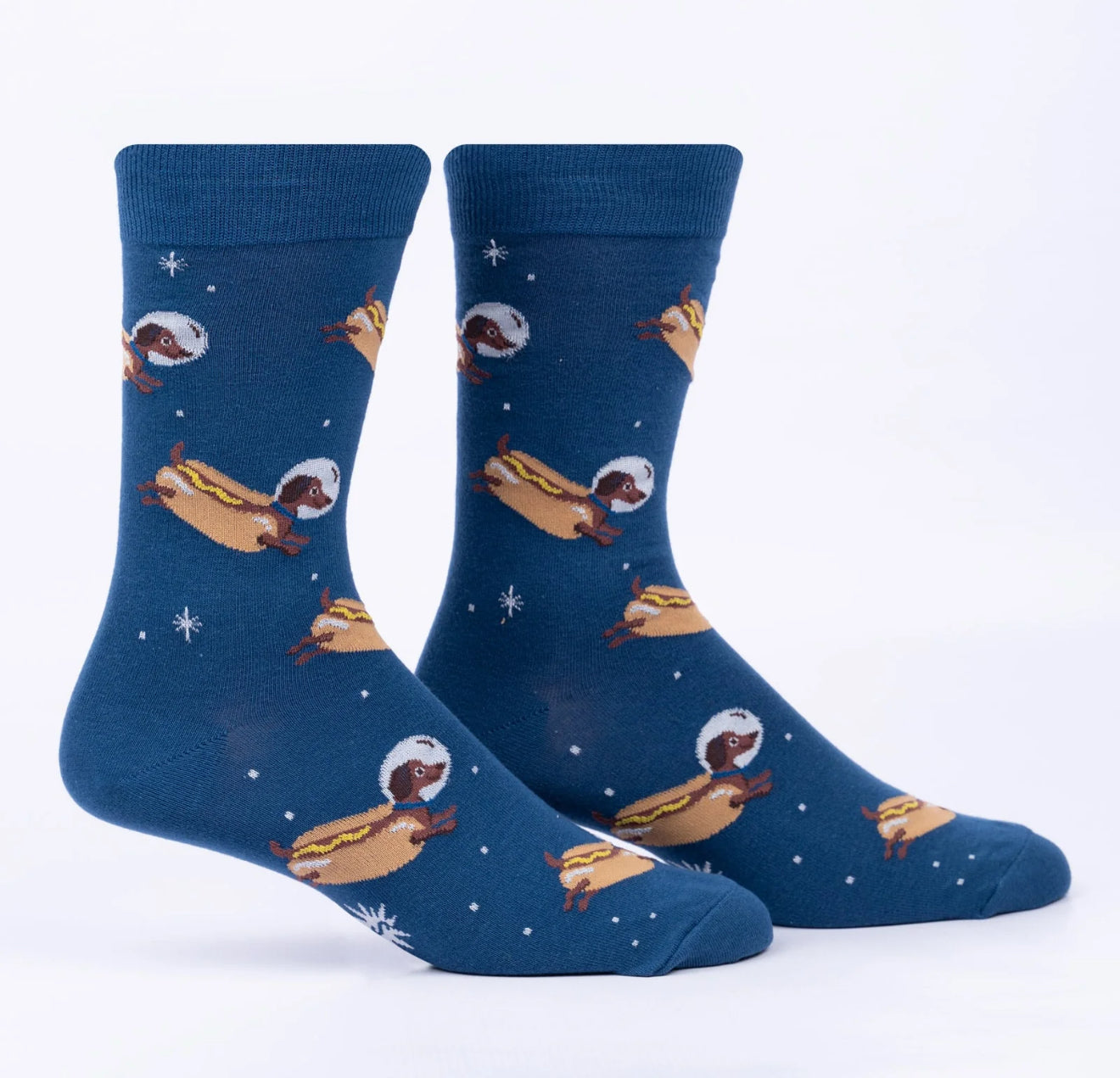 SOCK IT TO ME Weiner Dogs in Space Socks