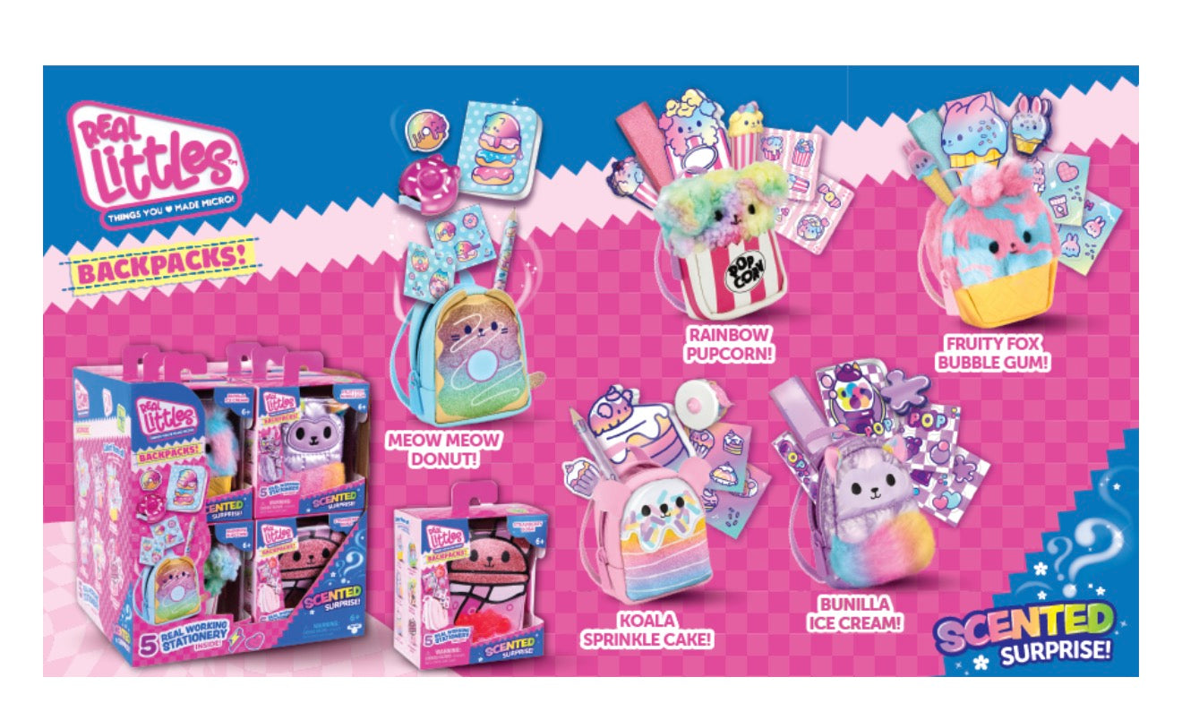 Real Littles Scented Backpacks – La Di Da Boutique