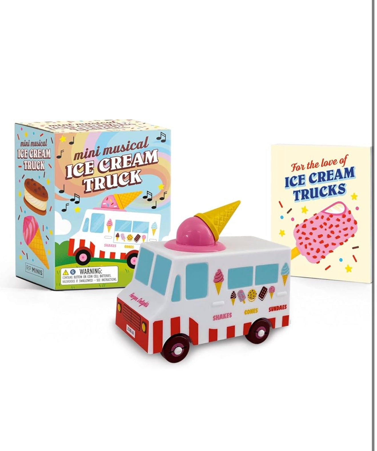 Running Press Mini Musical Icecream Truck