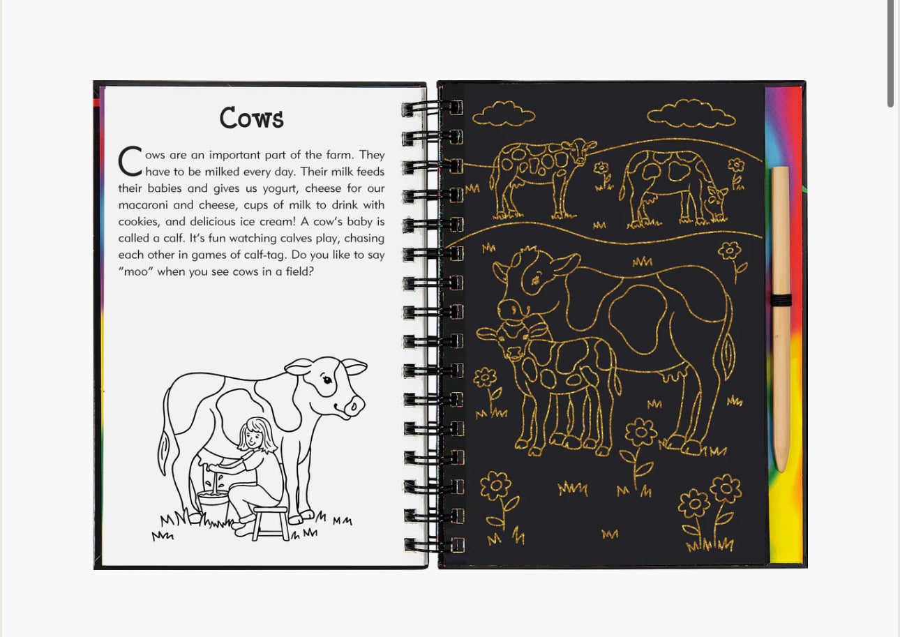 Scratch & Sketch On the Farm