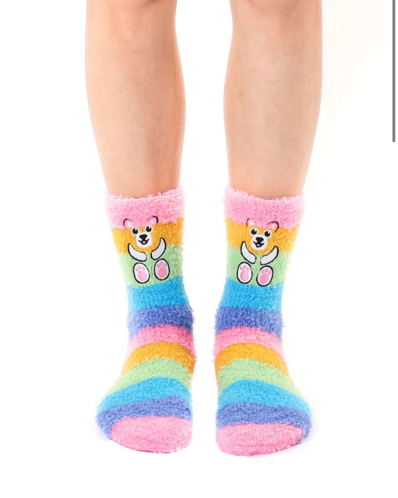Living Royal Fuzzy Crew Socks