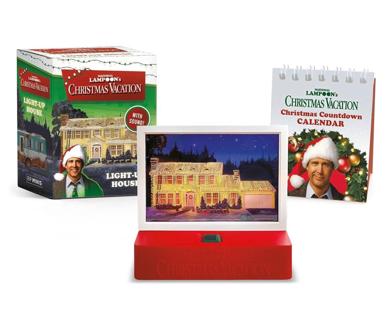 Running Press National Lampoon's Christmas Vacation Light-Up House: With sound!