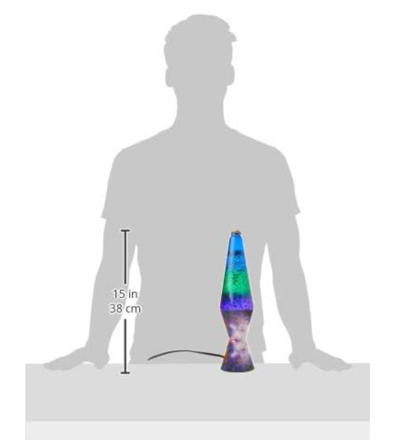 Lava Lamp Galaxy Glitter