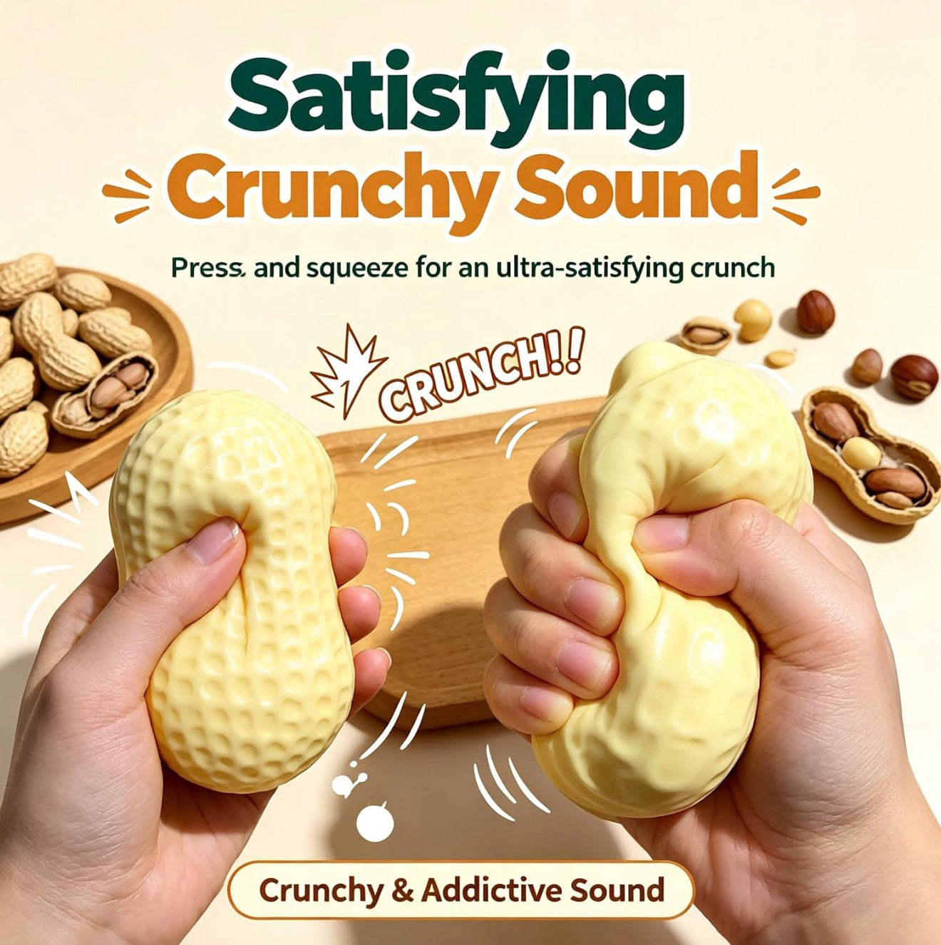 Crunchy Peanut Squishy
