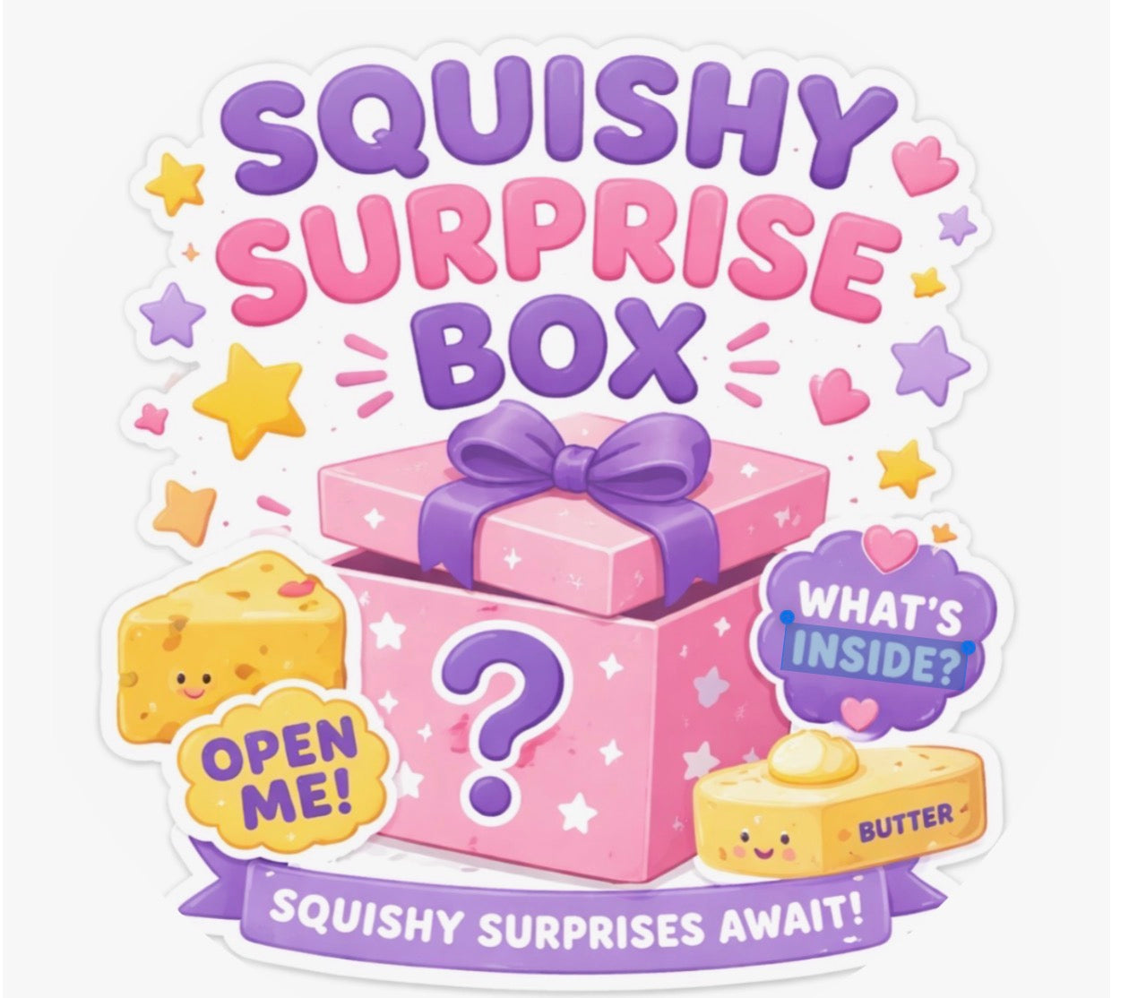 New Squishy Surprise Boxes