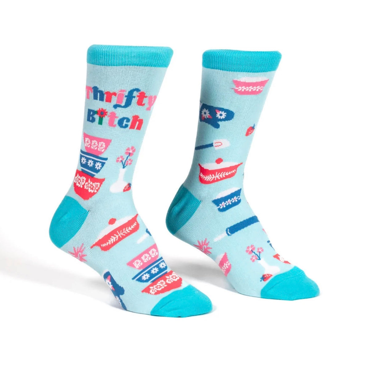 SOCK IT TO ME Women’s Crew Socks Thrifty