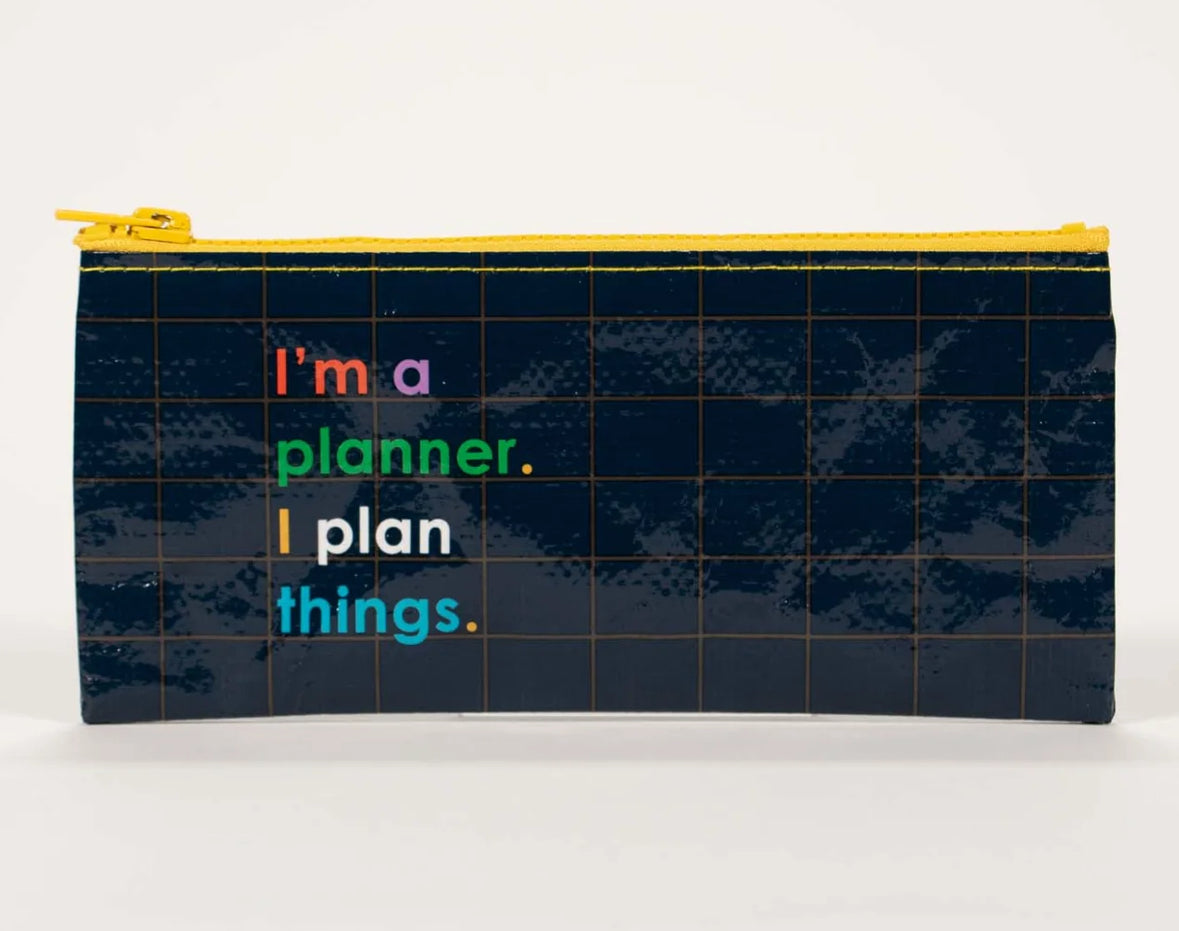 Blue Q I’m a Planner Pencil Case