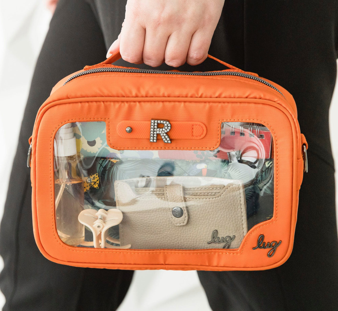 Lug Carriage Clearview Crossbody Bag