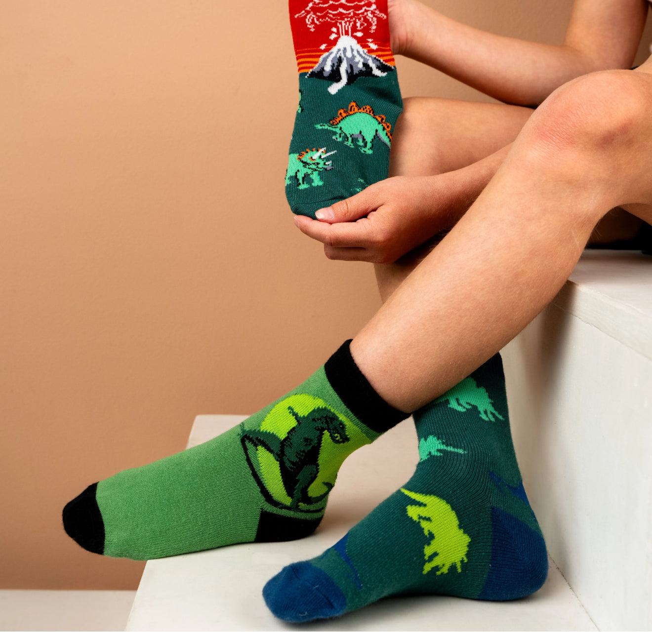 Sock It To Me Junior 3-pk Crew Socks (ages 7-10) Various Designs