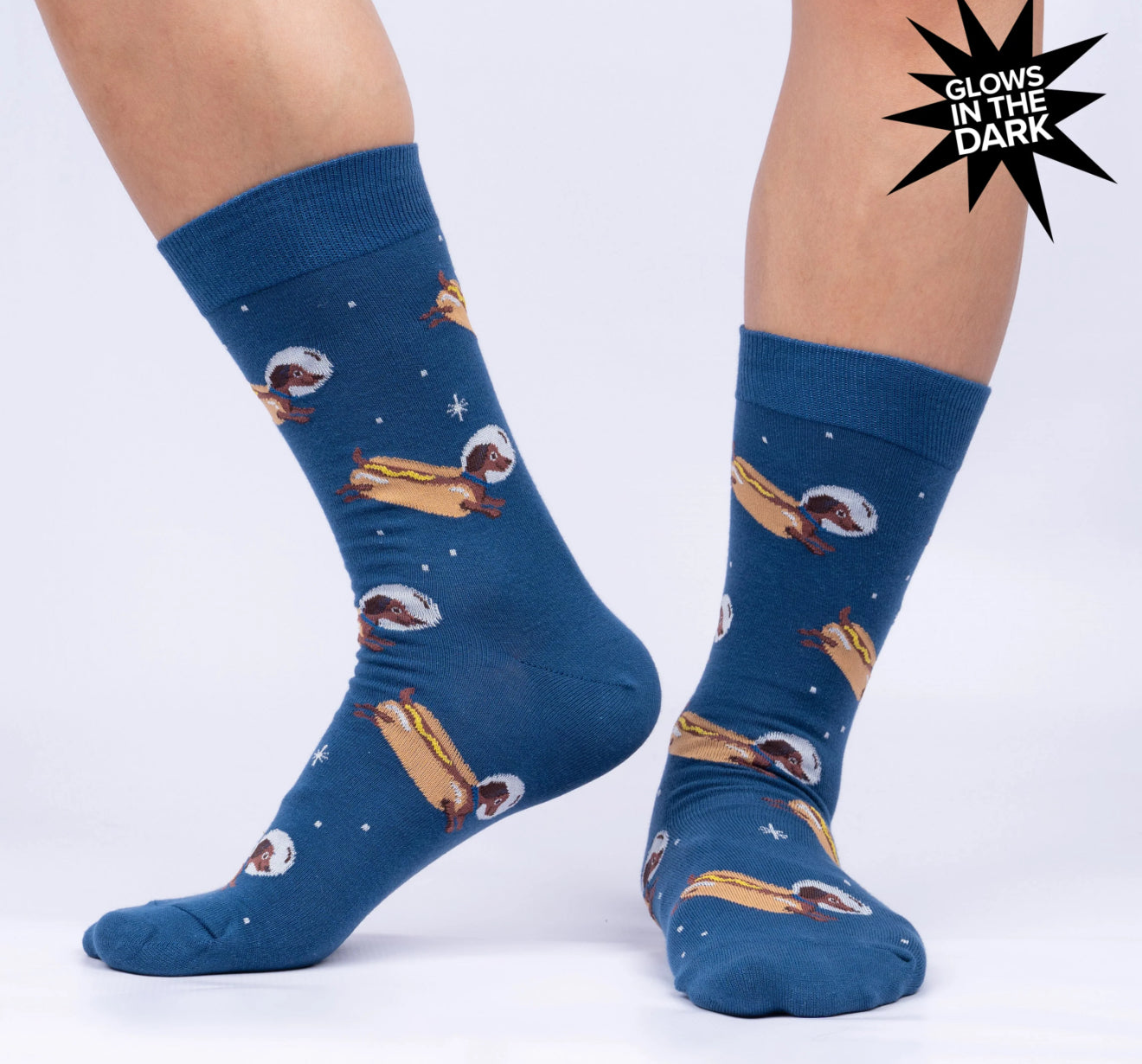 SOCK IT TO ME Weiner Dogs in Space Socks