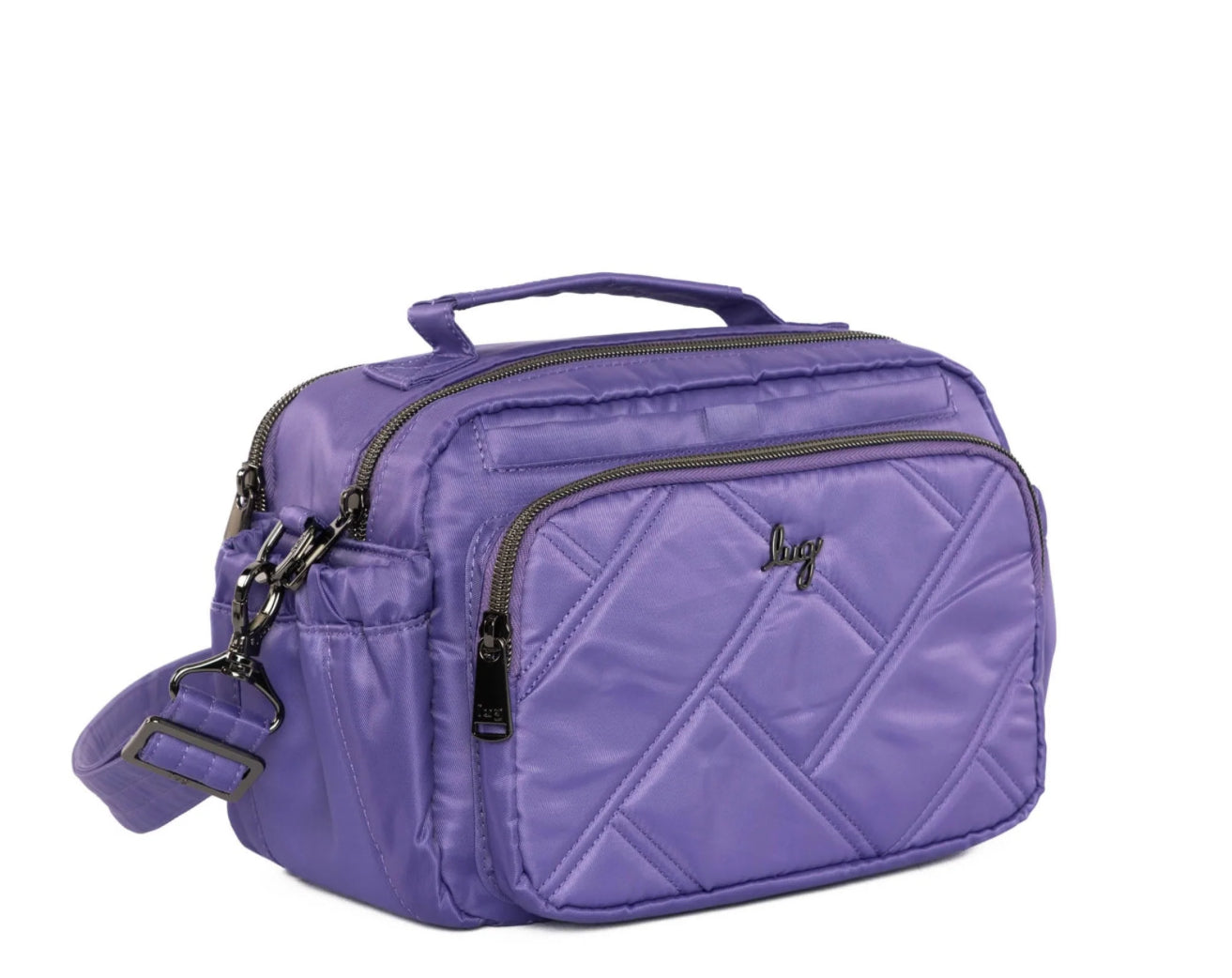 Lug Boomer Crossbody Amethyst