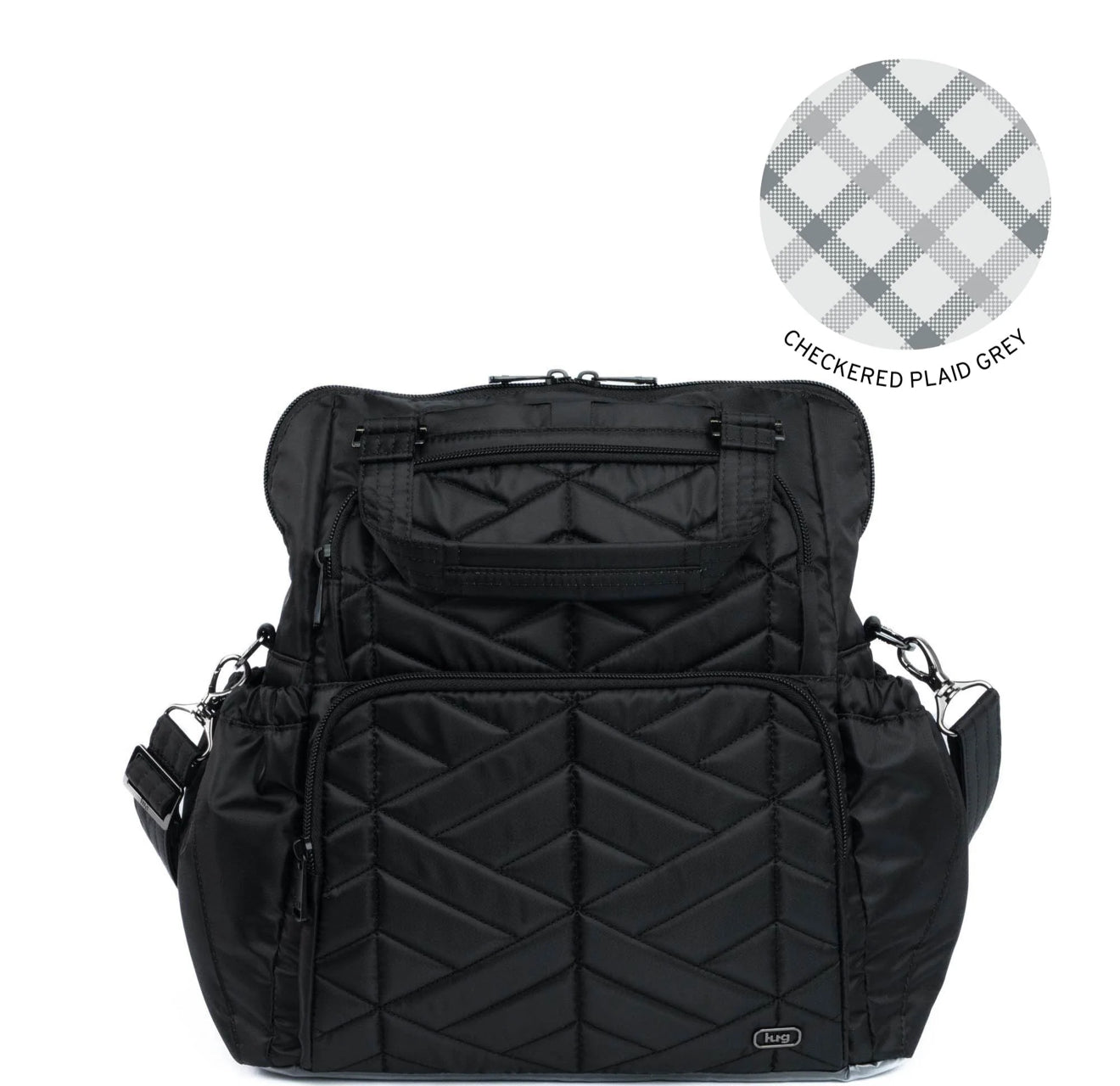Lug Canter Convertible BackPack Black