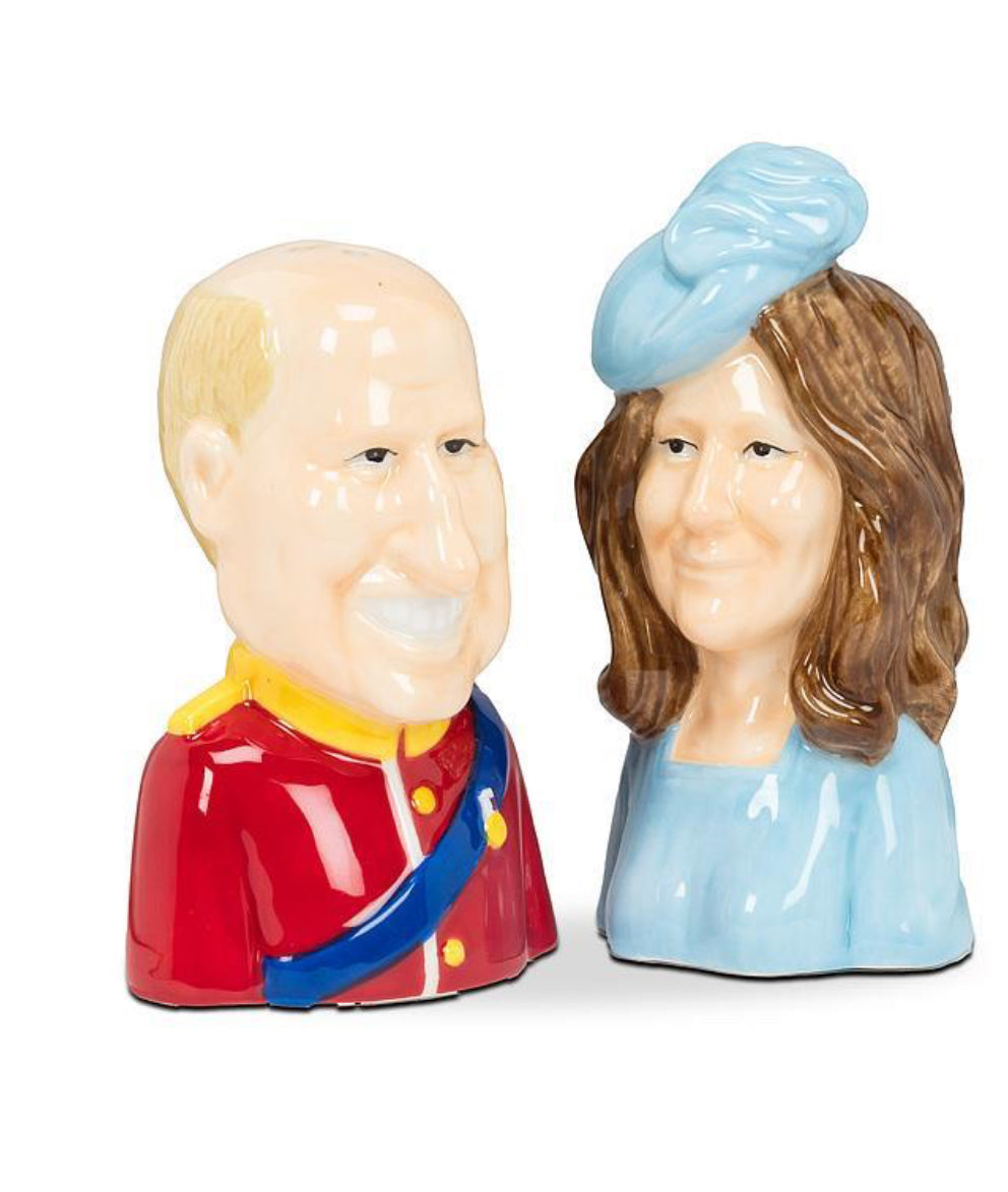 Salt & Pepper Shaker William and Kate
