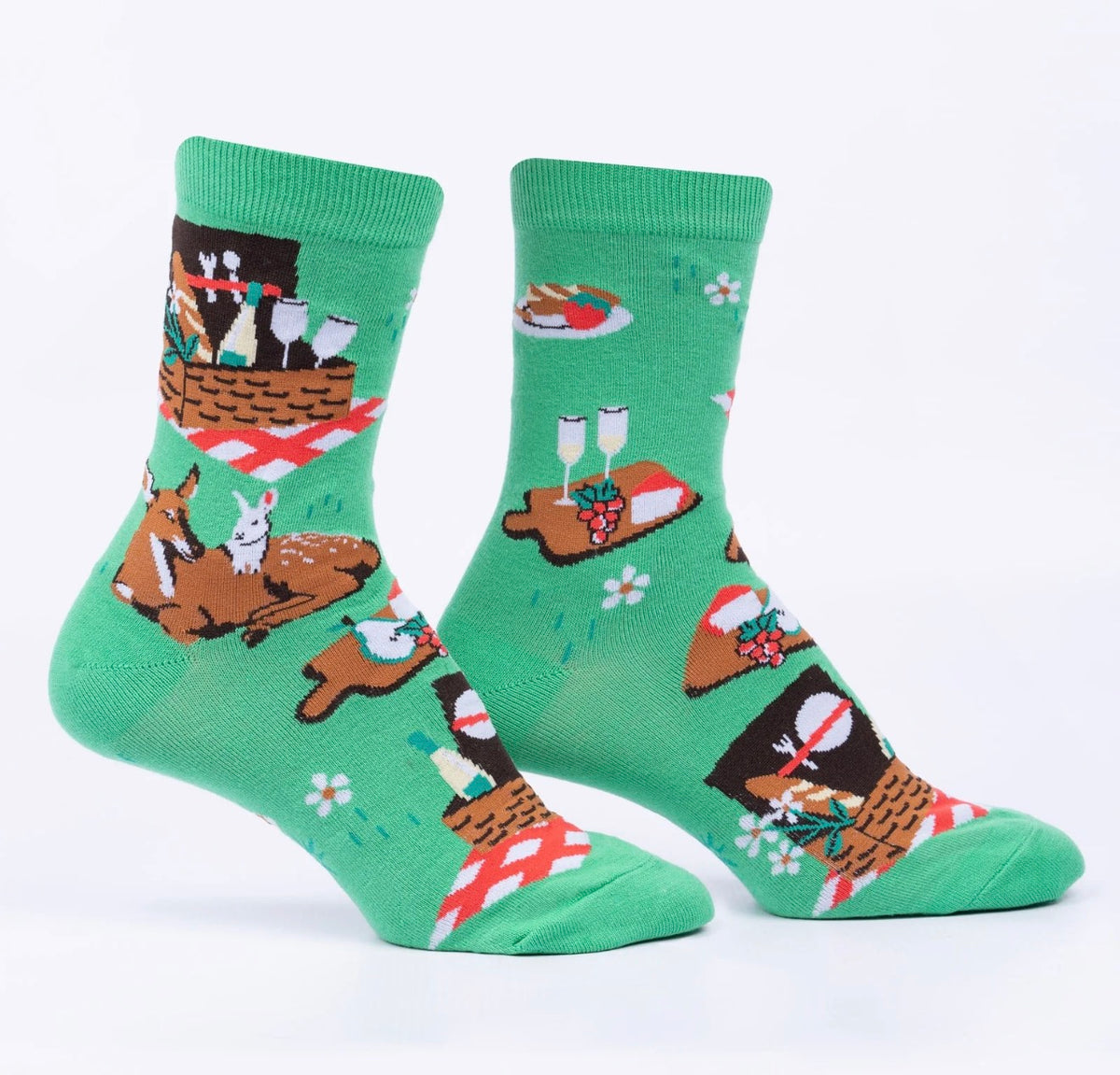 SOCK IT TO ME Women’s Crew Socks Picnic