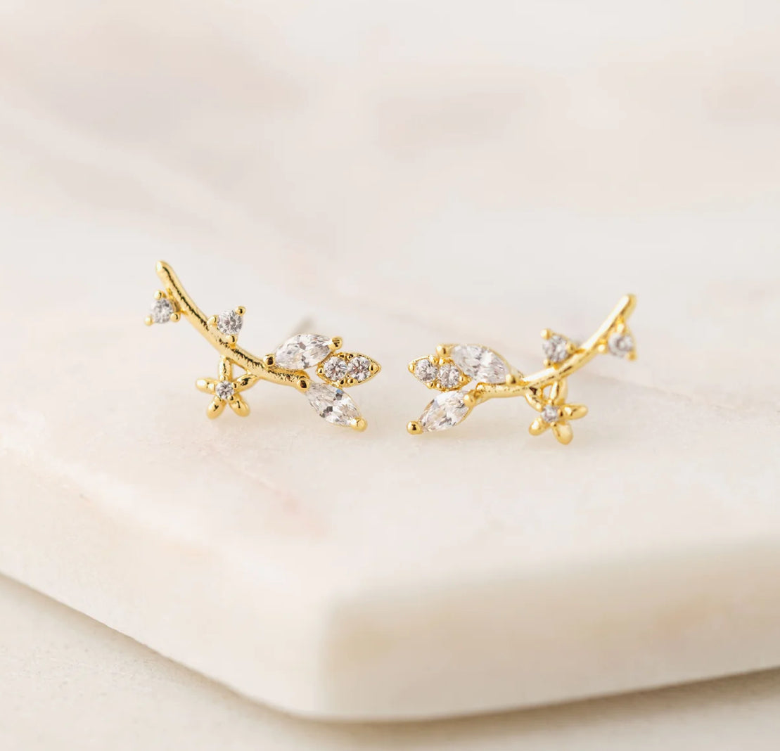 Lover’s Tempo Eden Climber Earrings Silver