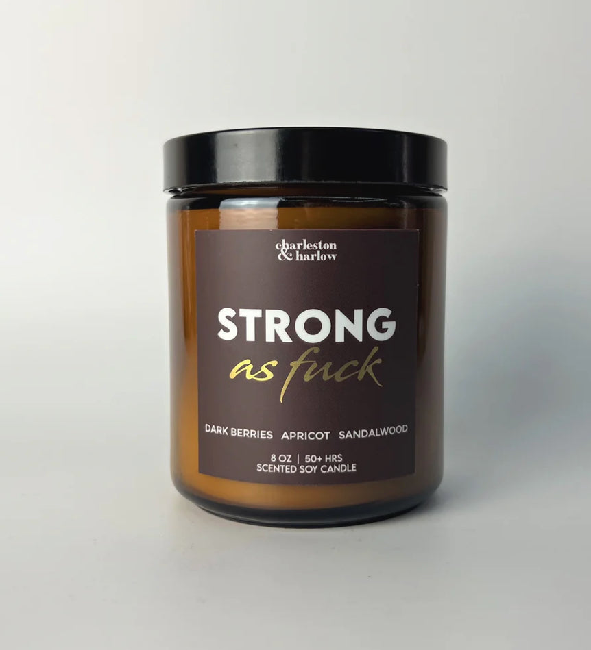 Charleston & Harlow Strong As F soy candle