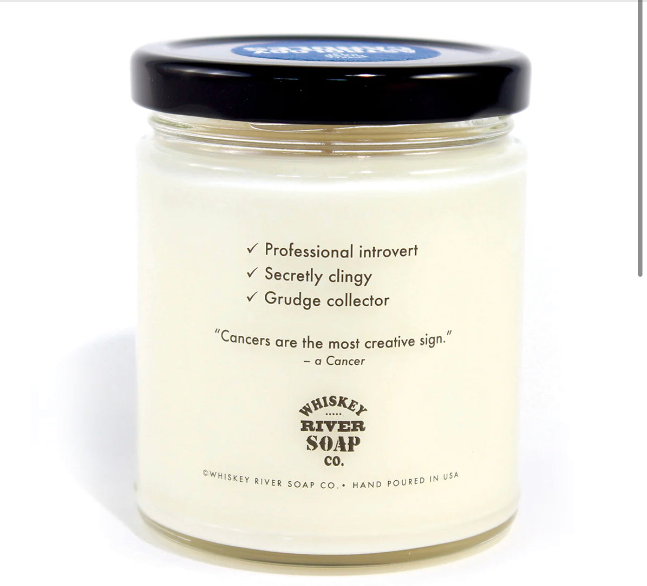 Whiskey River Astrology Candle Cancer