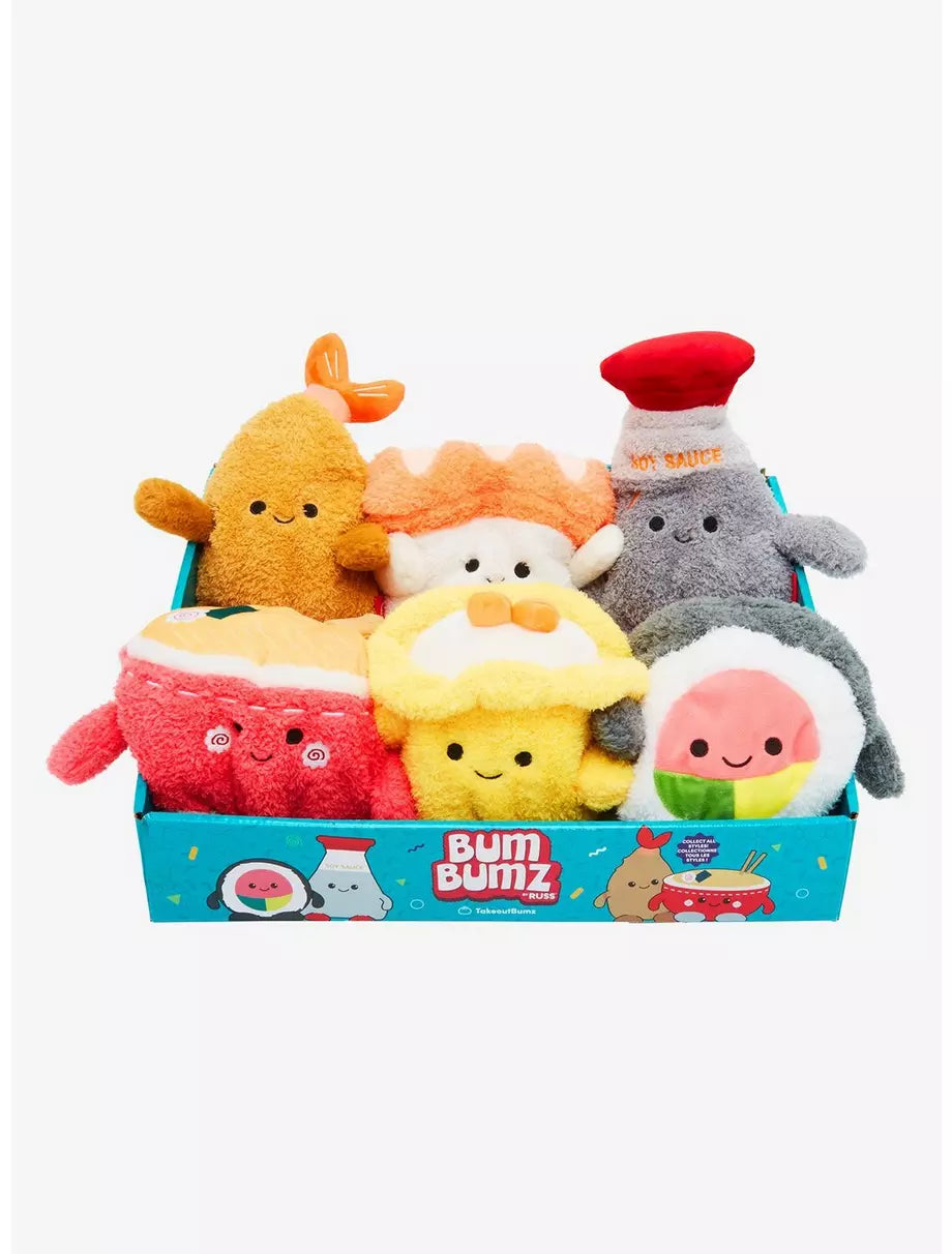 Bum Bumz Takeout Food Plushies