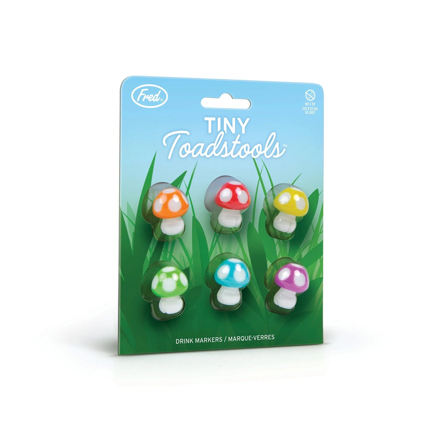Fred & Friends Toadstool Drink Markers