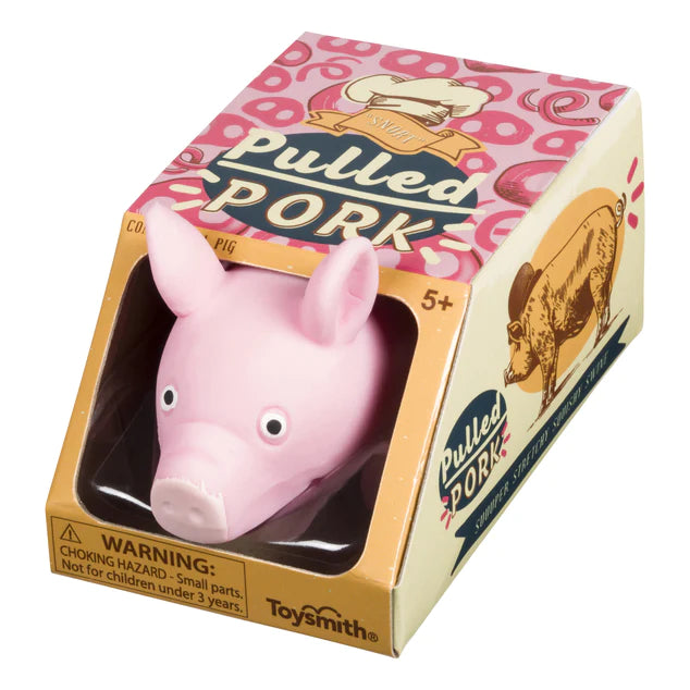 Stretchy Pulled Pork Pig
