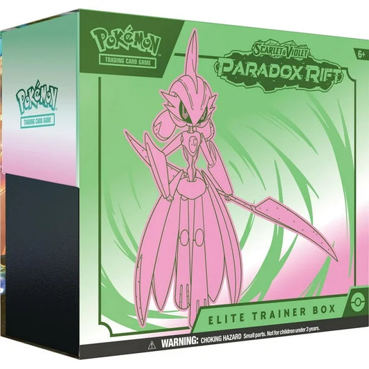 Pokémon Paradox Rift Elite Trainer Box Set Iron Valiant
