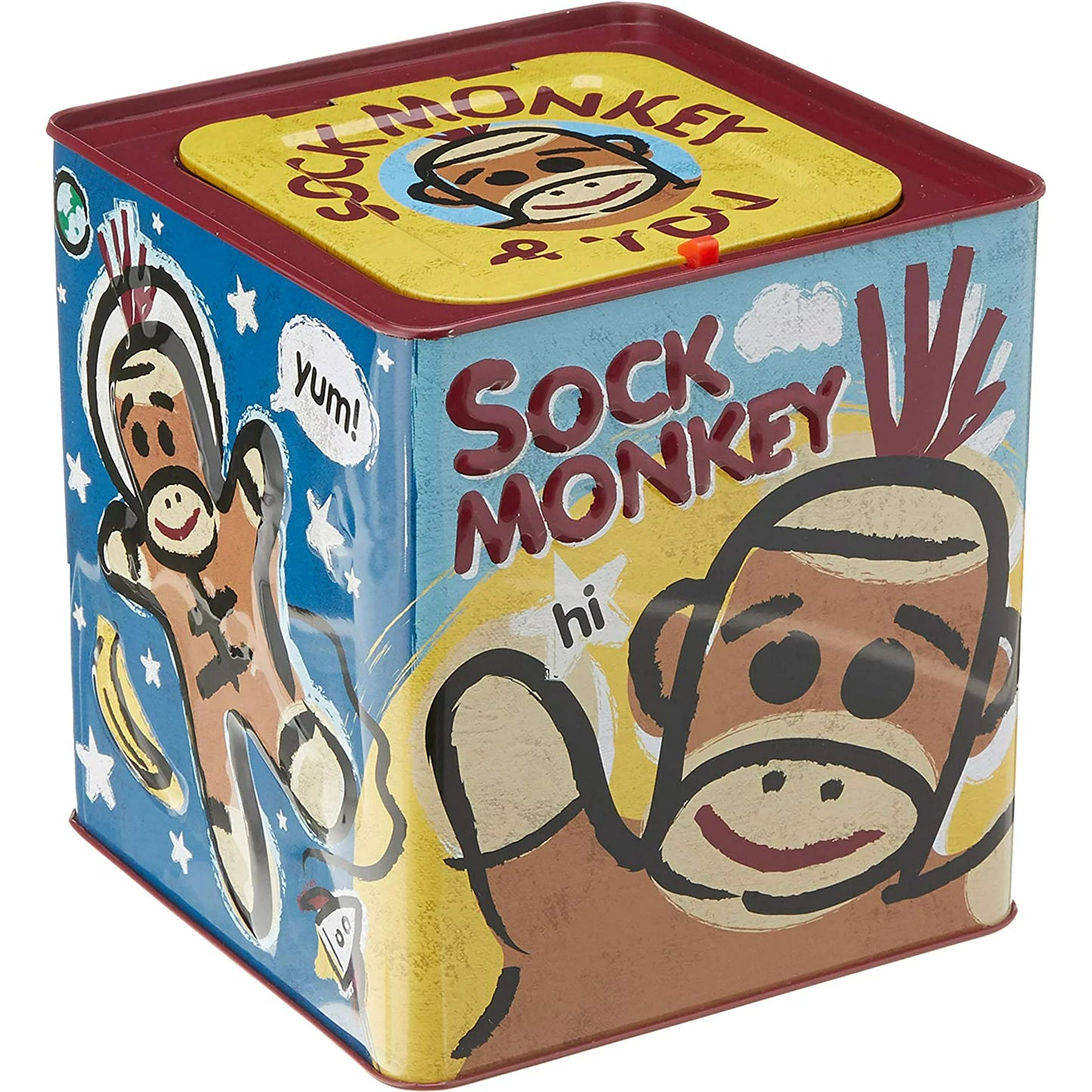 Sock Monkey Jack in the Box