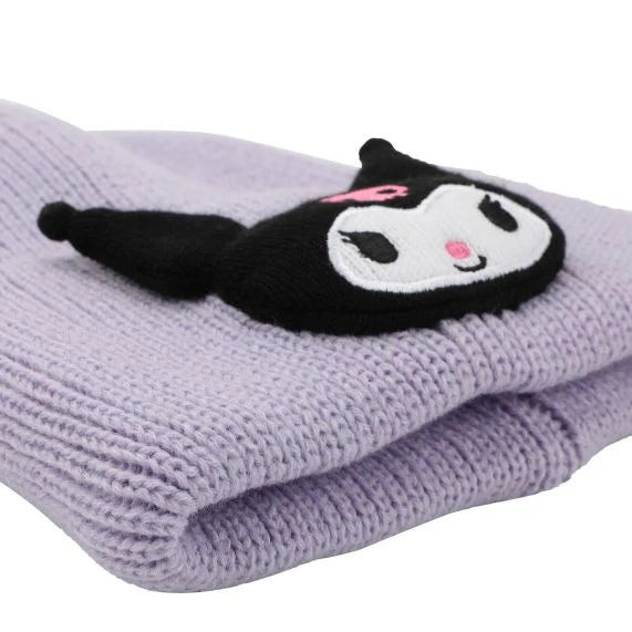 Kuromi Purple Beanie