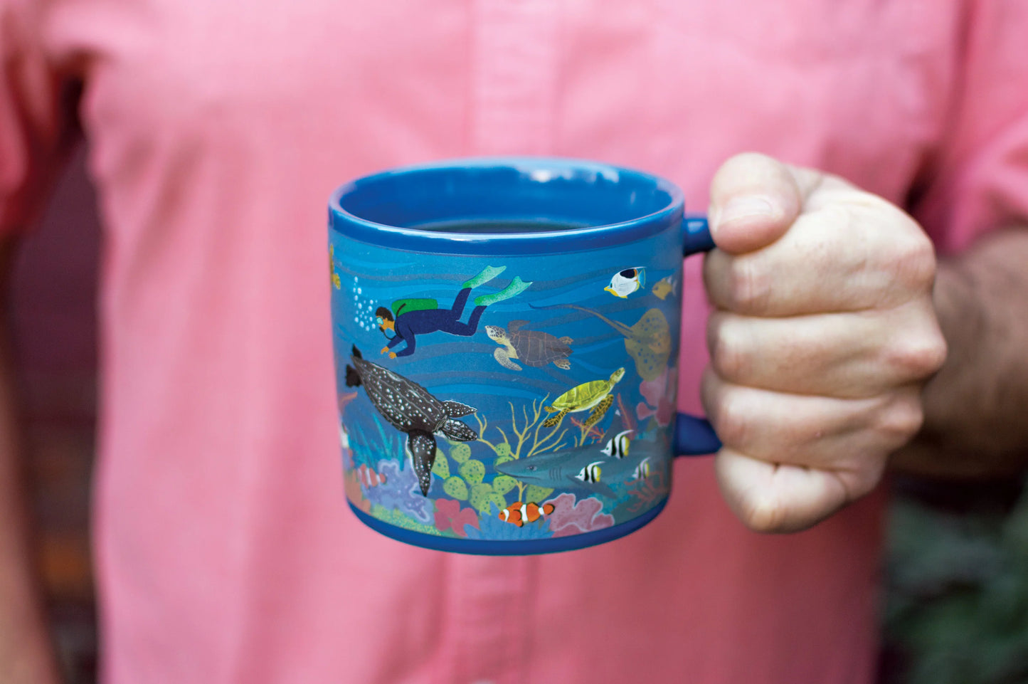 Unemployed Philosopher Guild Coral Reef Mug
