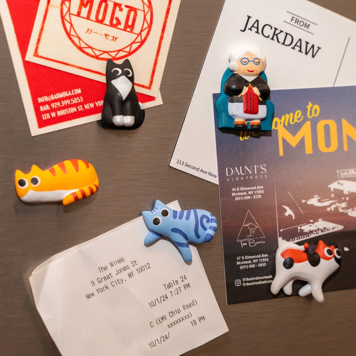 Kikkerland Cat Lady Magnets