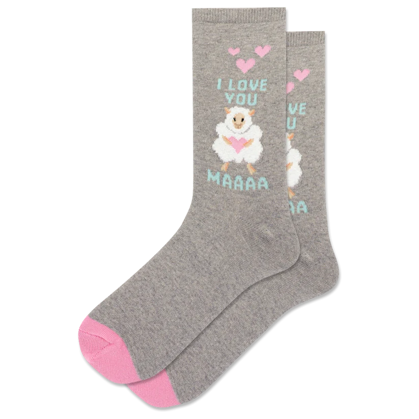 HOTSOX Womens Sock Love Ewe Mama
