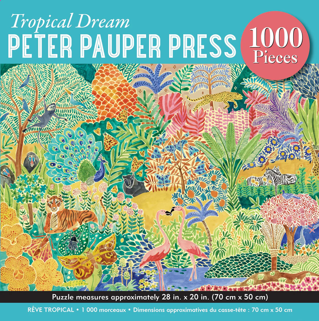 Peter Pauper Highland Cow Puzzle 1000pc