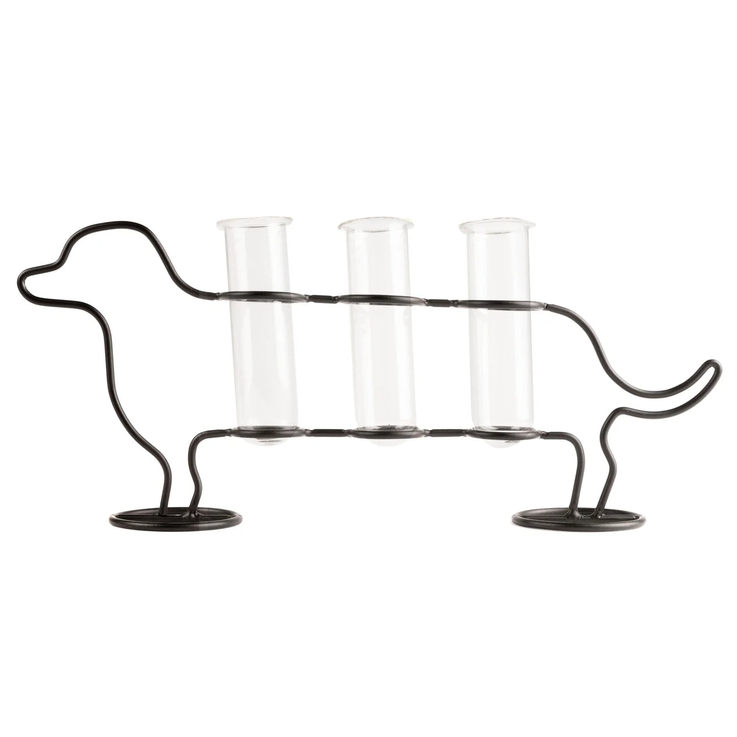 Kikkerland Doggy Triple Vase