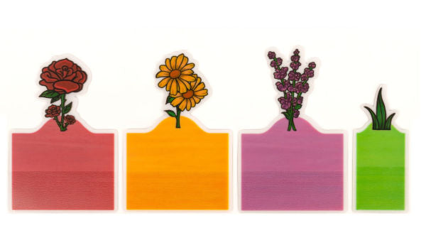 Kikkerland Annotation Garden Sticky Notes