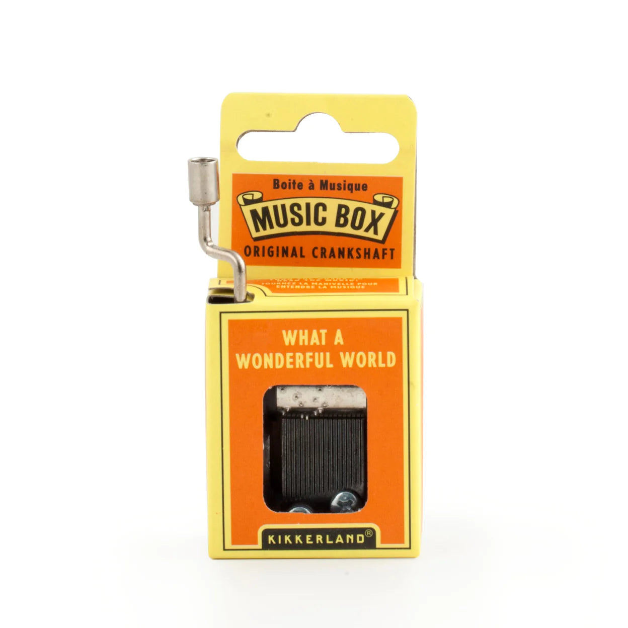 Kikkerland CrankShaft Music Box