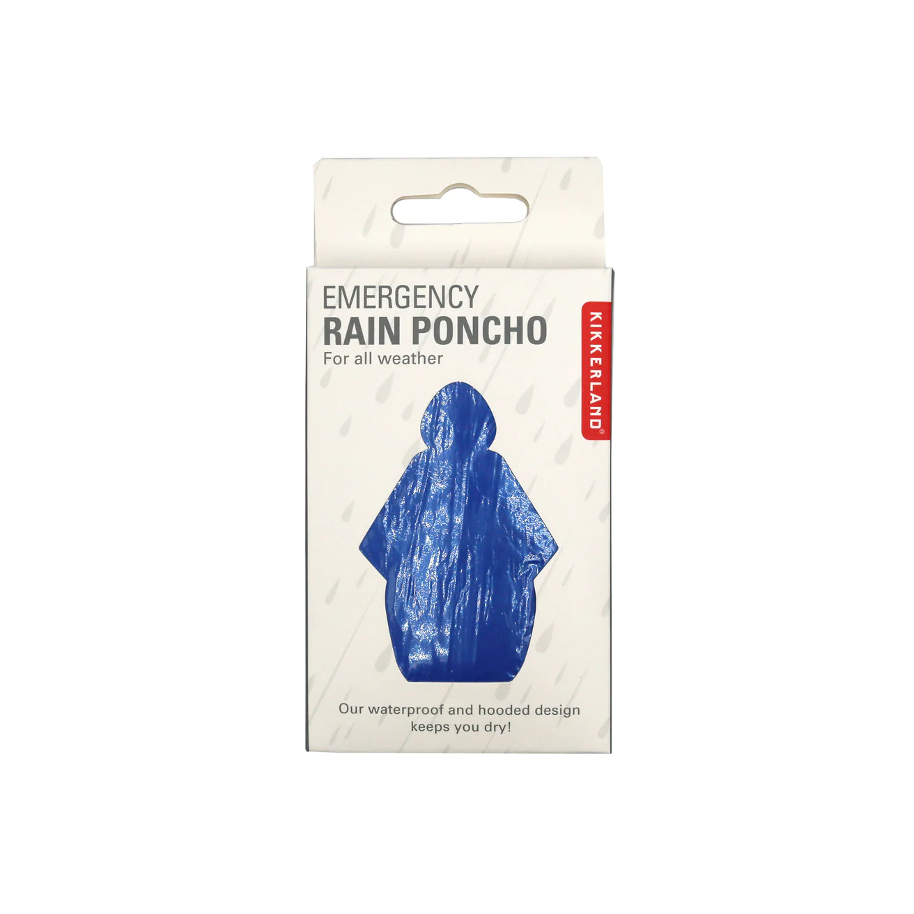 Kikkerland Emergency Rain Ponchos