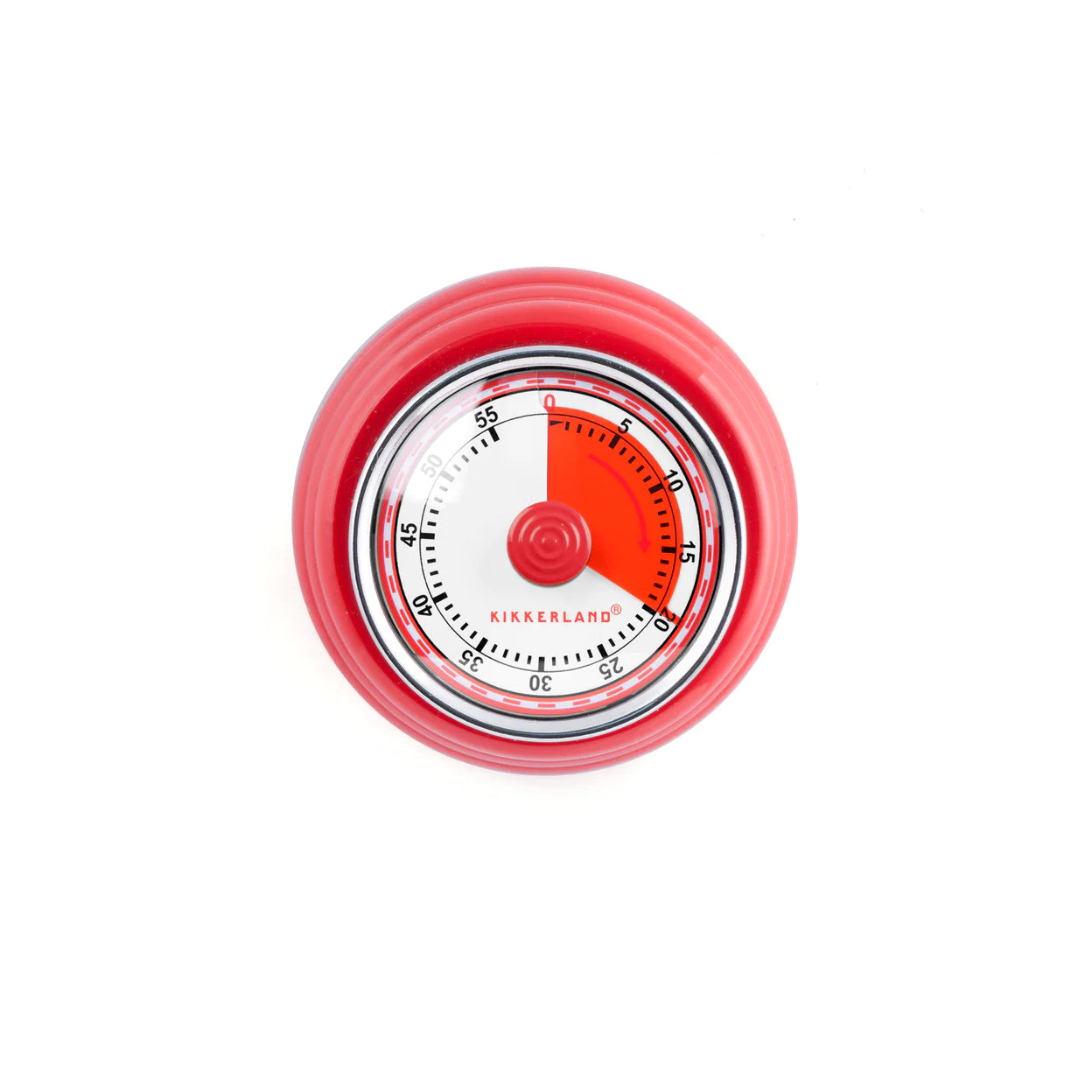 Kikkerland Red Magnetic Kitchen Timer