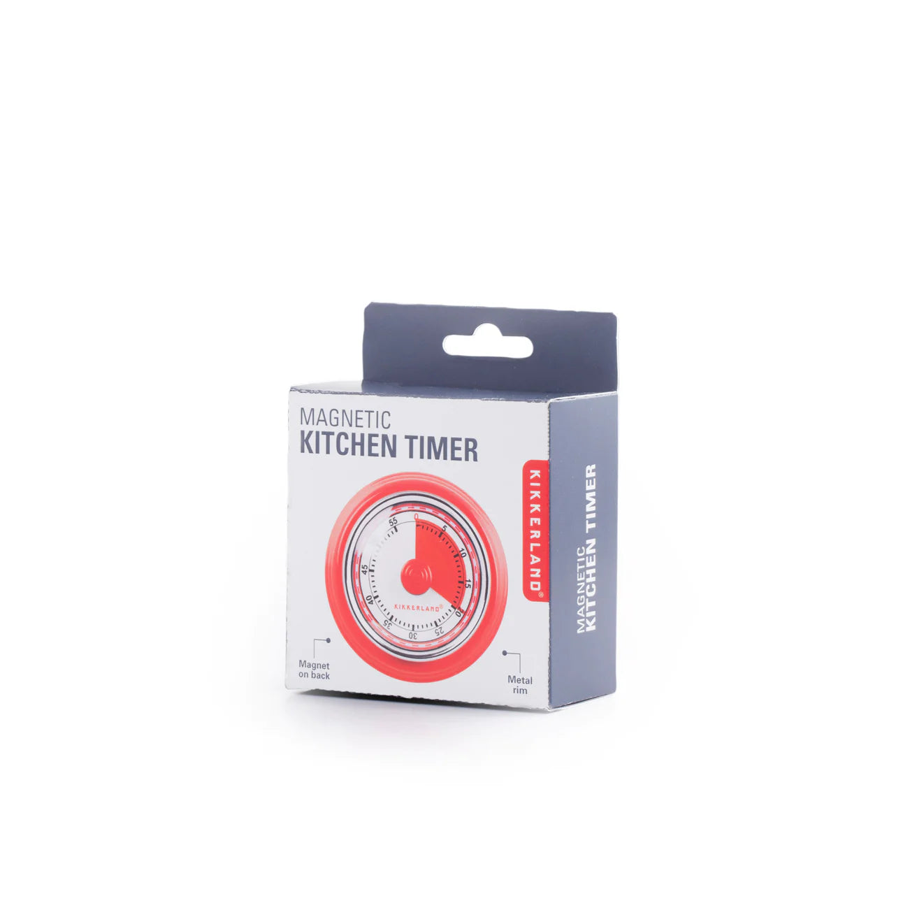Kikkerland Red Magnetic Kitchen Timer