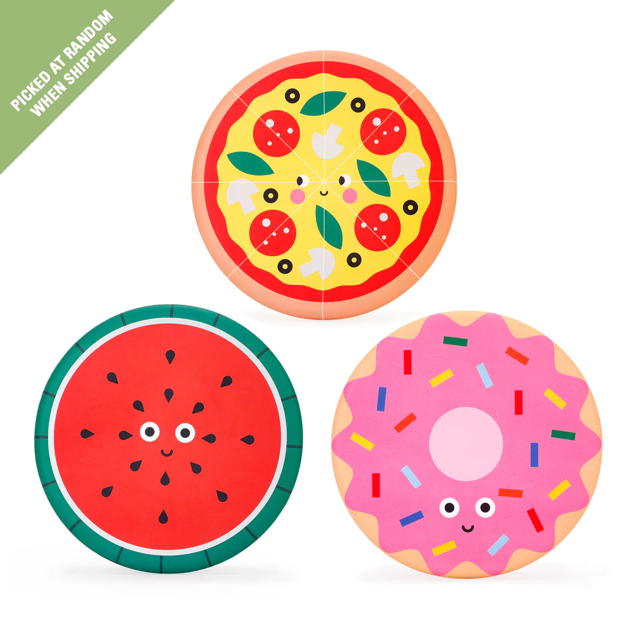 Kikkerland Flexible Silicone Flying Discs - Main Image