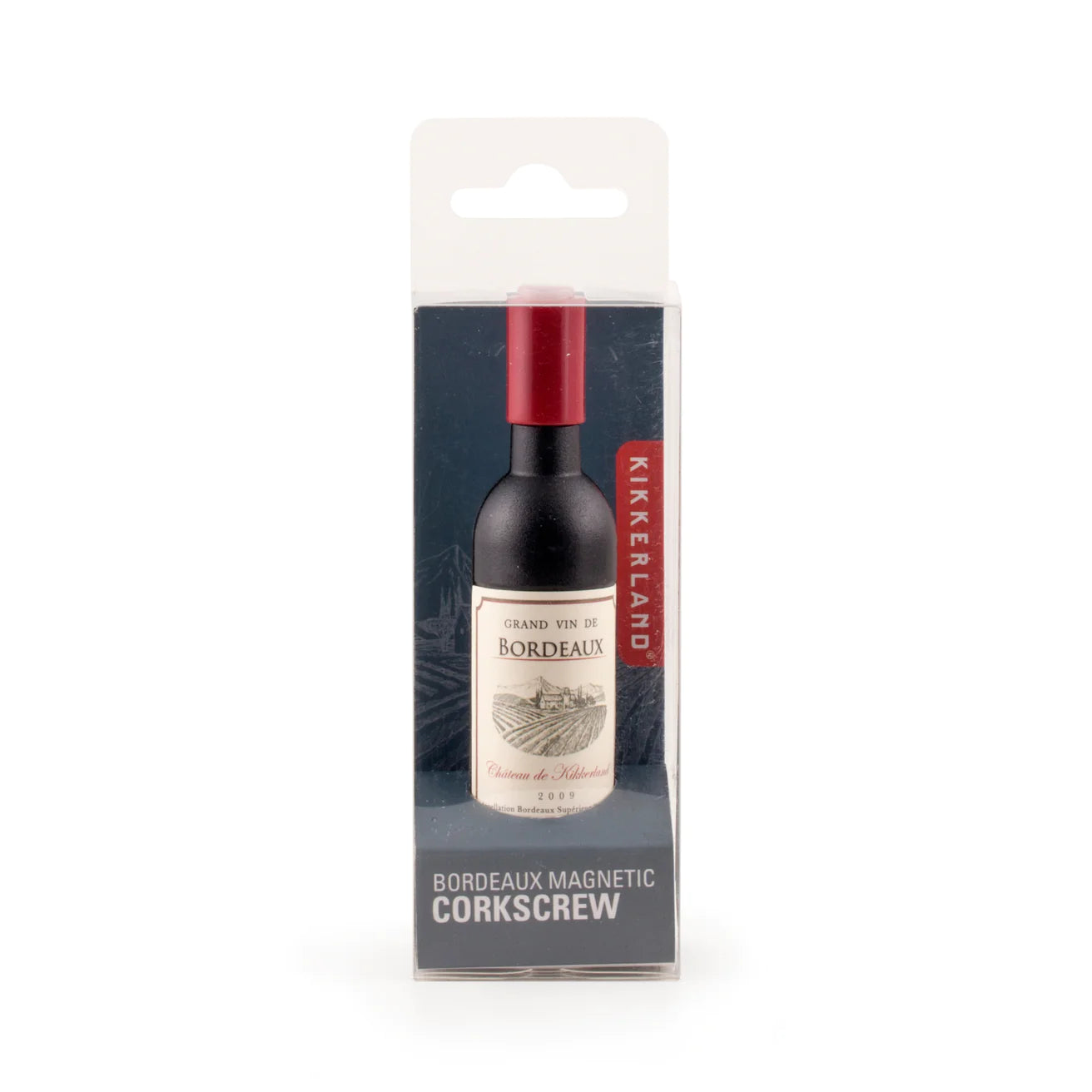 Kikkerland Bordeaux Magnetic Corkscrew